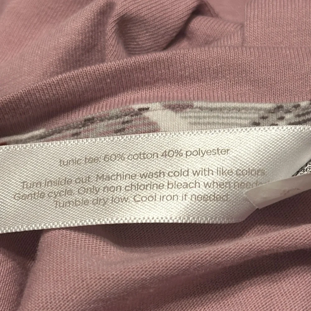 Sleep by Cacique Lavender 3/4 Sleeve Sleep PJ Top Size 34/36